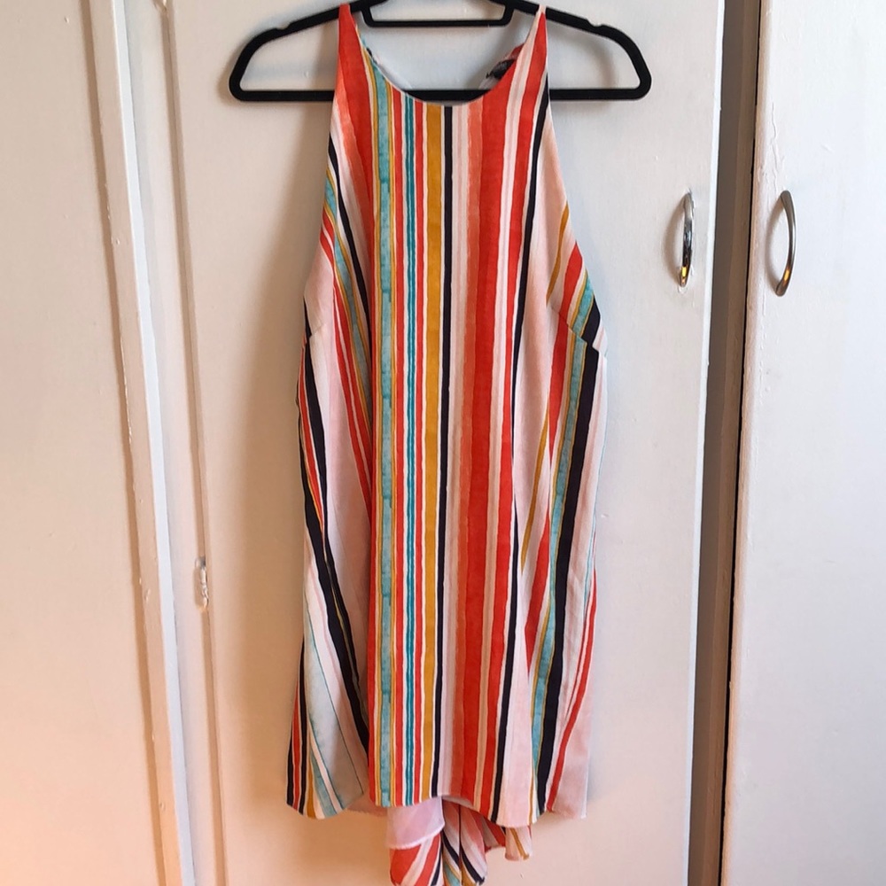 Target High low sleeveless dress